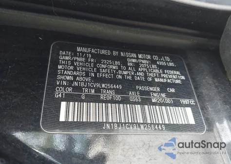 2020 Nissan Rogue Sport S Fwd Xtronic Cvt from USA, damaged, VIN JN1BJ1CV9LW256449